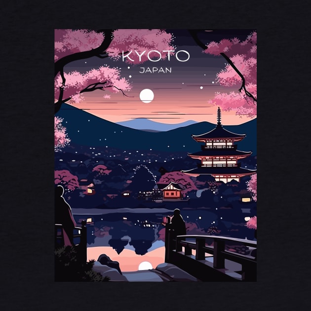 Kyoto, Japan, Travel Print, Travel Wall Art, Travel Home Décor, Travel Gift Art by TripleTravelArt